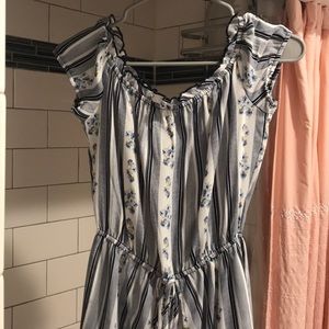 hi low dress w/ shorts